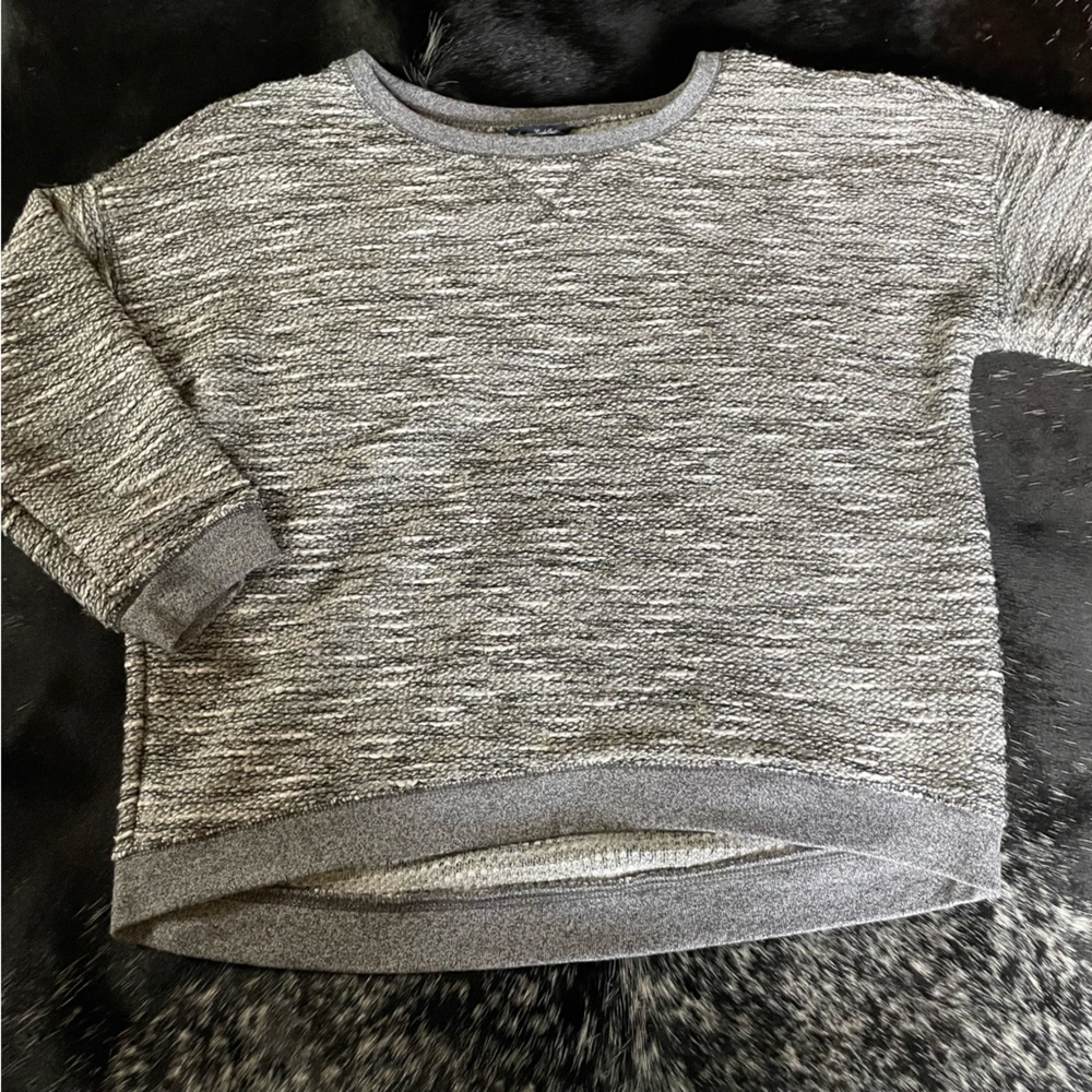 AE American Eagle Gray Black White Sweater! Size XL EUC